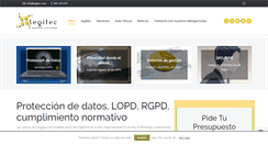 Desktop Screenshot of legitec.com